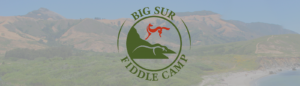 Big Sur Fiddle Camp Logo on header background